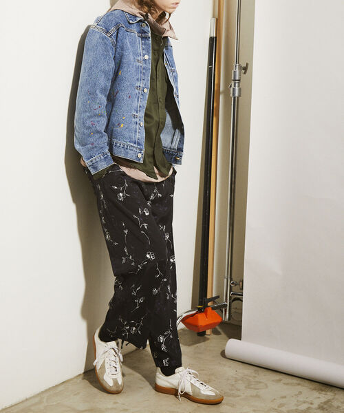 GLOSTER（グロスター）の「【GLOSTER/グロスター】1st type デニムトラッカージャケット Gジャン（デニムジャケット・メンズ・インディゴブルー/ブルー系その他7/ブラック・MEDIUM/LARGE）」の9枚目の写真