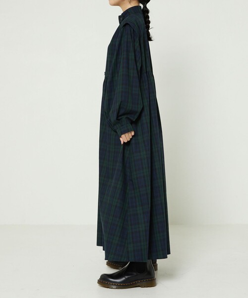 FREAK'S STORE（フリークスストア）の「バルーンスリーブフレアマキシワンピース（ワンピース・レディース・ホワイト/ブラック/ネイビー/その他/レンガ・ﾌﾘ-）」の19枚目の写真