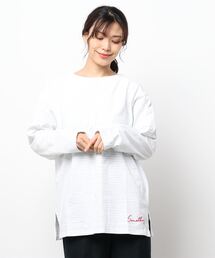 SOMETHING | SOMEHTING/サムシング COREボーダーロングTシャツ(Tシャツ/カットソー)