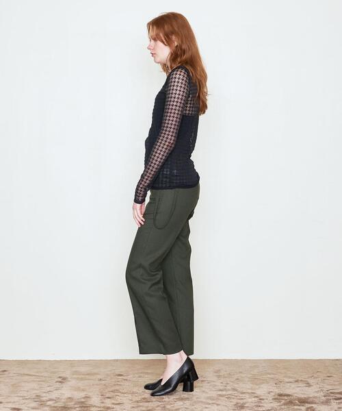 AEWEN MATOPH（イウエン マトフ）の「＜AEWEN MATOPH（イウエン マトフ）＞サスペンダー スリットパンツ◆（その他パンツ・レディース・ブラック/オリーブ・38/36）」の11枚目の写真