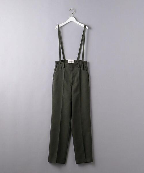 AEWEN MATOPH（イウエン マトフ）の「＜AEWEN MATOPH（イウエン マトフ）＞サスペンダー スリットパンツ◆（その他パンツ・レディース・ブラック/オリーブ・38/36）」の3枚目の写真