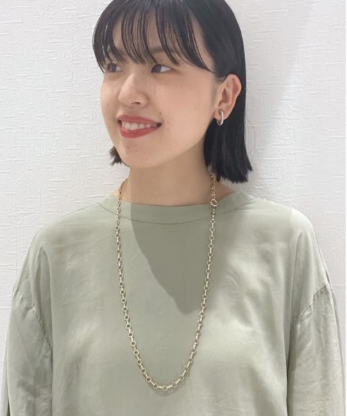 LEPSIM(レプシィム)の「チェーンマンテルネックレス 218001(ネックレス・レディース・シルバー系その他/ゴールド系その他/シルバー系その他2・ONE SIZE)」の15枚目の写真