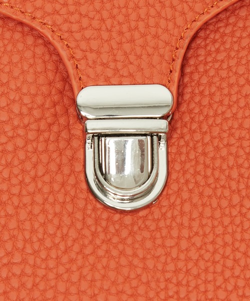 WHO'S WHO gallery（フーズフーギャラリー）の「ボールチェーンスモールバッグ（ハンドバッグ・レディース・シルバー/オレンジ/グリーン/ピンク/パープル・FREE）」の20枚目の写真