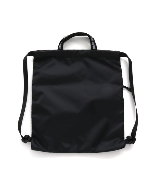 JENNI love（ジェニィラブ）の「モチーフ刺しゅうナップサック（バックパック/リュック・キッズ・ラベンダー/ブラック/ミント・F）」の8枚目の写真