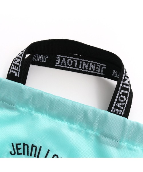JENNI love（ジェニィラブ）の「モチーフ刺しゅうナップサック（バックパック/リュック・キッズ・ラベンダー/ブラック/ミント・F）」の14枚目の写真