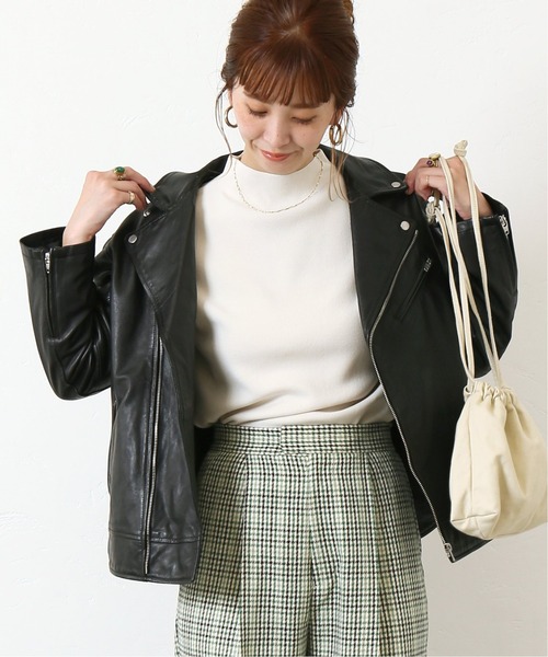 Simplicite（サンプリシテ）の「ラムレザーライダース◇（ライダース