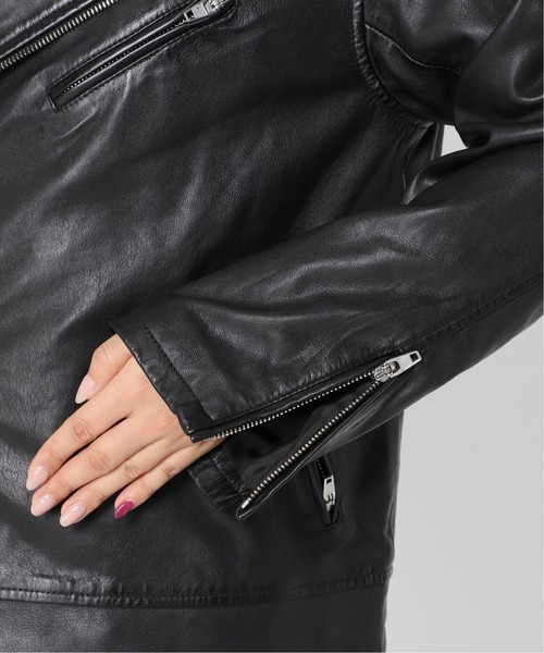 Simplicite（サンプリシテ）の「ラムレザーライダース◇（ライダース