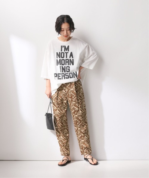 FRAMeWORK（フレームワーク）の「イージーパンツ（その他パンツ・レディース・ブラウン・36）」の4枚目の写真