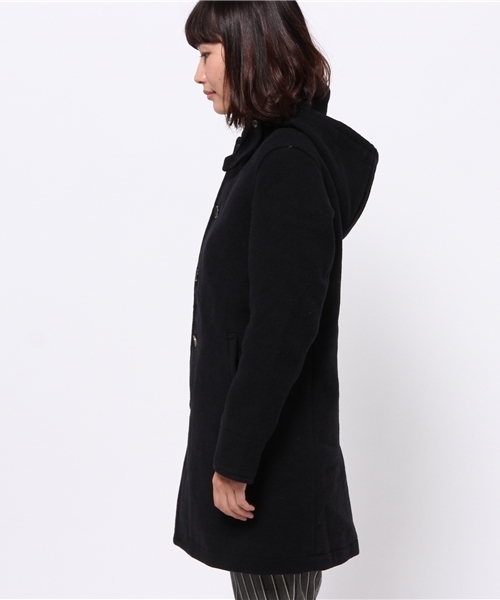 CIAOPANIC TYPY（チャオパニックティピー）の「フードロングコート（その他アウター・レディース・キャメル/ネイビー・SMALL/MEDIUM）」の11枚目の写真