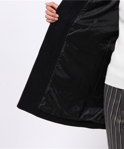 CIAOPANIC TYPY（チャオパニックティピー）の「フードロングコート（その他アウター・レディース・キャメル/ネイビー・SMALL/MEDIUM）」の8枚目の写真