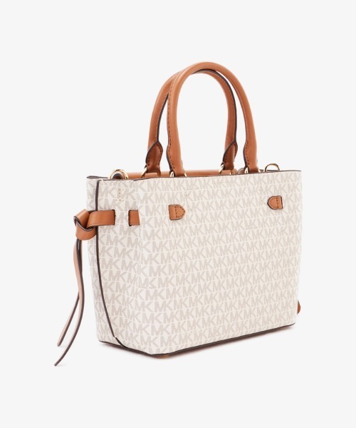 MICHAEL KORS(マイケルコース)の「HAMILTON LEGACY ベルテッド サッチェル スモール - MKシグネチャー(ハンドバッグ・レディース・ホワイト系その他・FREE)」の8枚目の写真