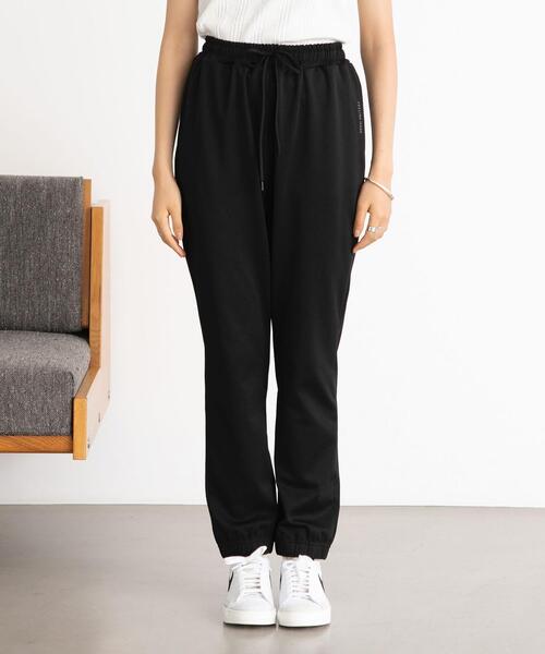 FEELING MADE（フィーリングメイド）の「FEELING MADE ストレッチポンチ 裾ゴム ジョガーパンツ <UNISEX>（その他パンツ・レディース・ブラック/ダークグリーン/ベージュ・S/L/M）」の17枚目の写真