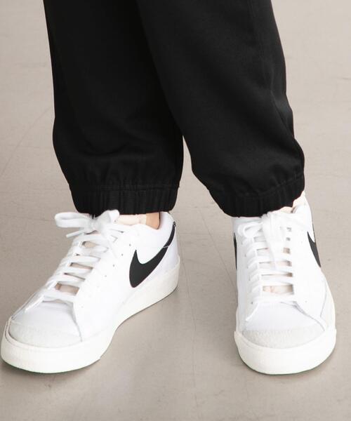 FEELING MADE（フィーリングメイド）の「FEELING MADE ストレッチポンチ 裾ゴム ジョガーパンツ <UNISEX>（その他パンツ・レディース・ブラック/ダークグリーン/ベージュ・S/L/M）」の22枚目の写真