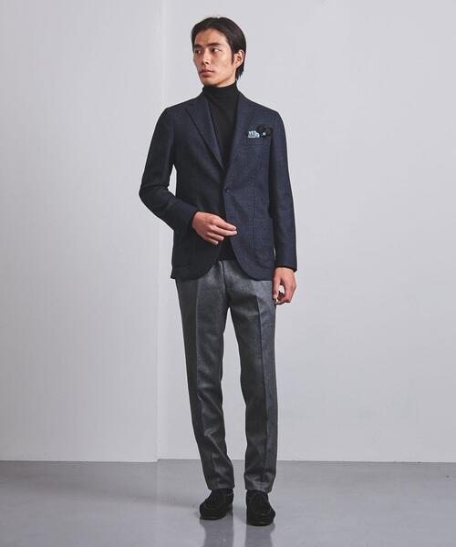 UNITED ARROWS(ユナイテッドアローズ)の「<UNITED ARROWS> ミックス ファンシーウィーブ 3ボタンジャケット(テーラードジャケット・メンズ・ネイビー・44/50/46/48/54/52/42)」の4枚目の写真
