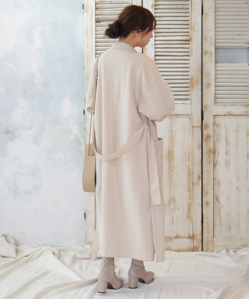 NOFALL（ノーフォール）の「ストームチャンキーヒールストレッチミドルブーツ（ブーツ・レディース・アイボリー/ブラック/ダークブラウン/グレイッシュベージュ・SS/S/M/L/LL/3L）」の14枚目の写真