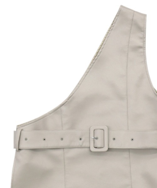 select MOCA（セレクトモカ）の「ワンショルダーベルト付きフェイクレザーベスト（ベスト・レディース・ブラック/アイボリー・FREE）」の19枚目の写真