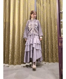 アールヌーヴォー刺繍カーデ