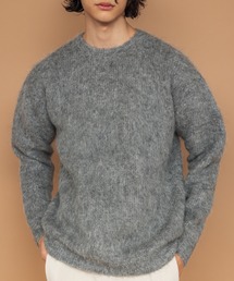 【NewAnce】アルパカクルーネックニット