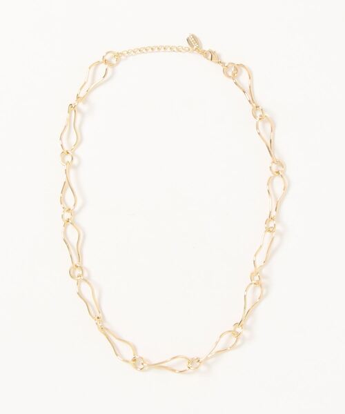 LOWRYS FARM（ローリーズファーム）の「ヘンケイチェーンネックレス　255214（ネックレス・レディース・シルバー/ゴールド・FREE）」の4枚目の写真