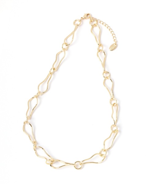 LOWRYS FARM（ローリーズファーム）の「ヘンケイチェーンネックレス　255214（ネックレス・レディース・シルバー/ゴールド・FREE）」の10枚目の写真