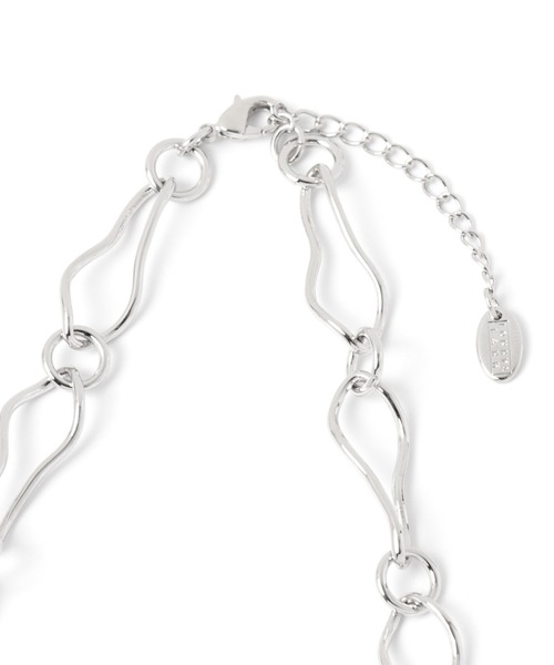 LOWRYS FARM（ローリーズファーム）の「ヘンケイチェーンネックレス　255214（ネックレス・レディース・シルバー/ゴールド・FREE）」の8枚目の写真