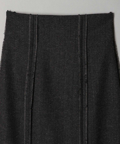 JEANASIS（ジーナシス）の「アウトシームマーメイドスカート/255989（スカート・レディース・チャコールグレー/グリーン/パープル/ブラウン・SMALL/MEDIUM）」の8枚目の写真