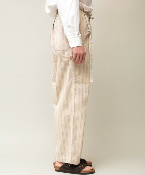 Johnbull（ジョンブル）の「サスペンダーワイドパンツ（サロペット/オーバーオール・メンズ・ナチュラル・SMALL/MEDIUM/LARGE）」の10枚目の写真