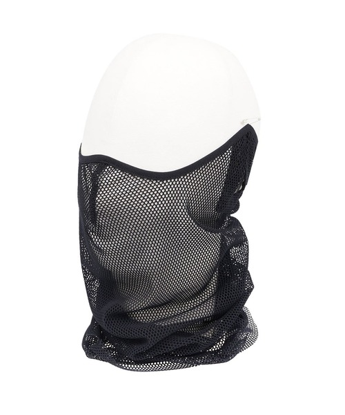 TAKAHIROMIYASHITATheSoloIst.（タカヒロミヤシタザソロイスト）の「TAKAHIROMIYASHITATheSoloist. / タカヒロミヤシタザソロイスト.：not neck gaiter face mask? (MESH)：sa0002SS21[RIP]（マスク・メンズ・ブラック・FREE）」の2枚目の写真