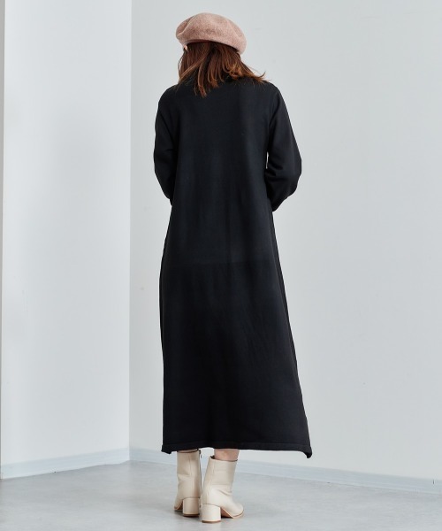 cepo（セポ）の「タートルニットワンピース（ワンピース・レディース・ブラック/グレー/ブルー・M）」の6枚目の写真