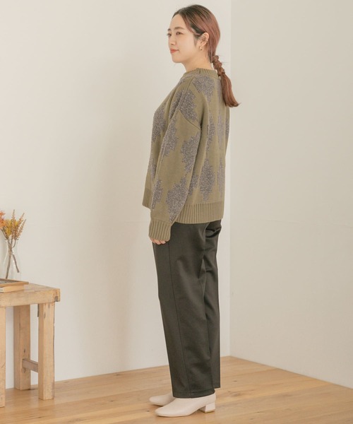 ITEMS URBANRESEARCH（アイテムズ アーバンリサーチ）の「カットストレートパンツ（その他パンツ・レディース・グリーン/ベージュ/ブラック・FREE）」の17枚目の写真