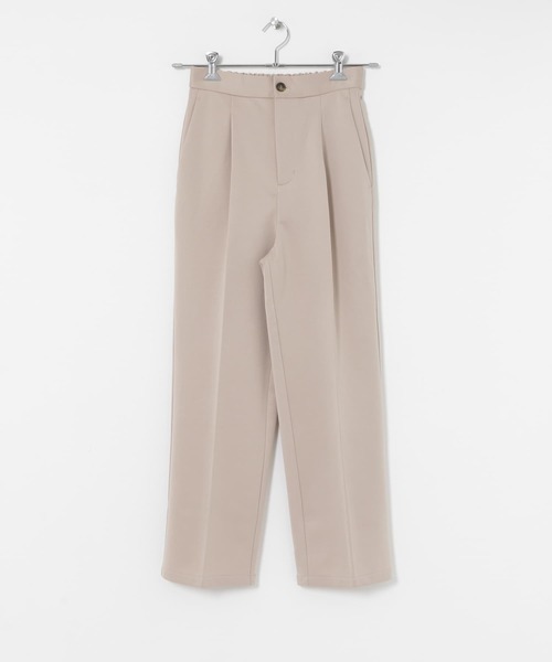 ITEMS URBANRESEARCH（アイテムズ アーバンリサーチ）の「カットストレートパンツ（その他パンツ・レディース・グリーン/ベージュ/ブラック・FREE）」の7枚目の写真