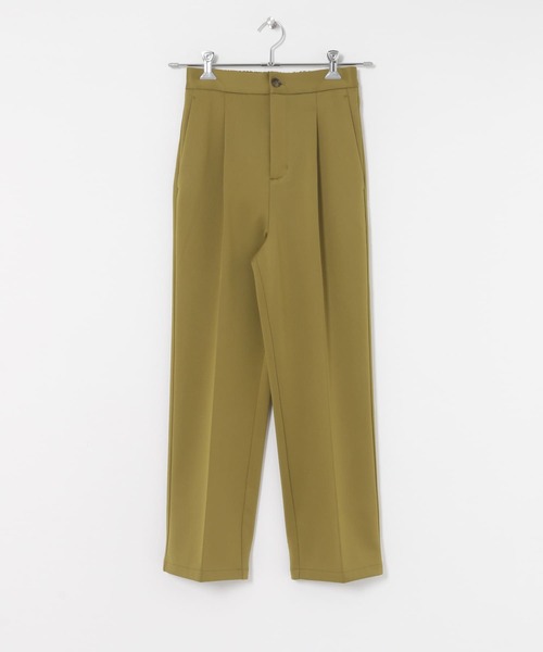 ITEMS URBANRESEARCH（アイテムズ アーバンリサーチ）の「カットストレートパンツ（その他パンツ・レディース・グリーン/ベージュ/ブラック・FREE）」の5枚目の写真