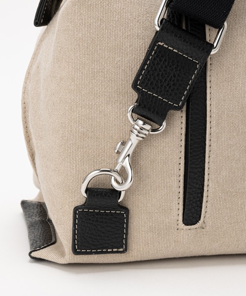IACUCCI（イアクッチ）の「ソルベット BP CANVAS/CERVO（バックパック/リュック・レディース・ブラック/グレイッシュベージュ・FREE）」の13枚目の写真