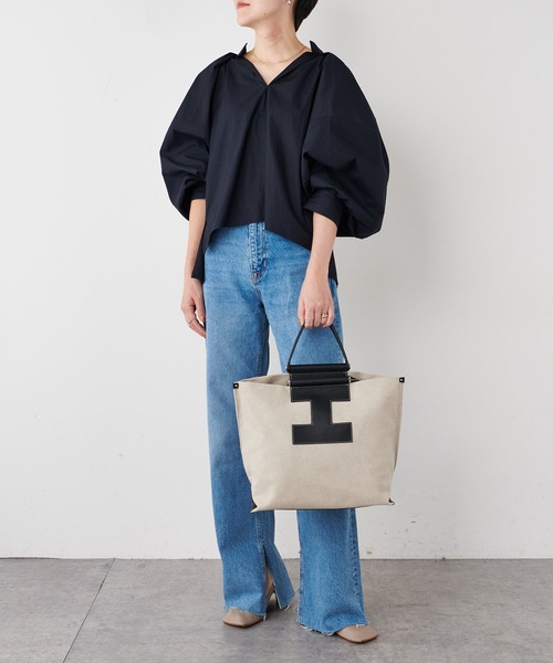 IACUCCI（イアクッチ）の「ソルベット BP CANVAS/CERVO（バックパック/リュック・レディース・ブラック/グレイッシュベージュ・FREE）」の21枚目の写真