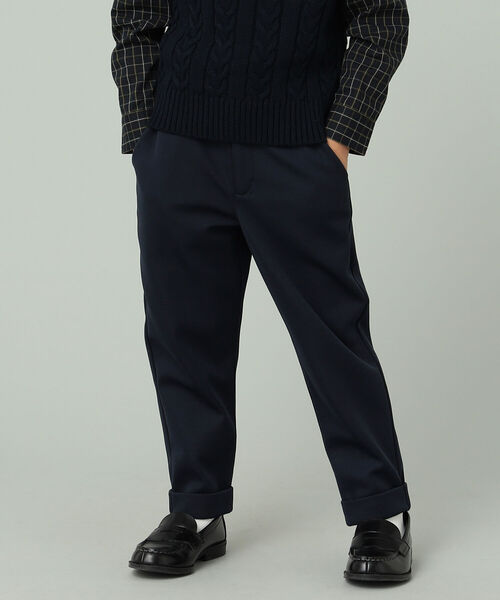 B:MING by BEAMS（ビーミングバイビームス）の「B:MING by BEAMS / CEREMONY ポンチ ロングパンツ（100~130cm）（スーツパンツ・キッズ・ネイビー/グレー系その他/ネイビー系・130/100/110/120）」の9枚目の写真