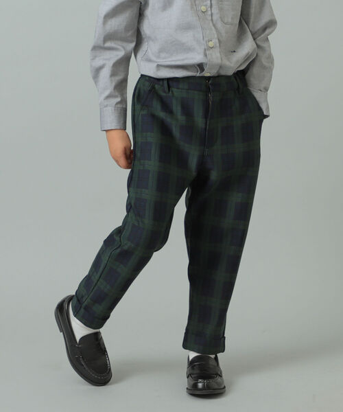 B:MING by BEAMS（ビーミングバイビームス）の「B:MING by BEAMS / CEREMONY ポンチ ロングパンツ（100~130cm）（スーツパンツ・キッズ・ネイビー/グレー系その他/ネイビー系・130/100/110/120）」の6枚目の写真