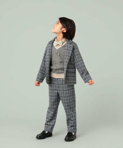 B:MING by BEAMS（ビーミングバイビームス）の「B:MING by BEAMS / CEREMONY ポンチ ロングパンツ（100~130cm）（スーツパンツ・キッズ・ネイビー/グレー系その他/ネイビー系・130/100/110/120）」の22枚目の写真