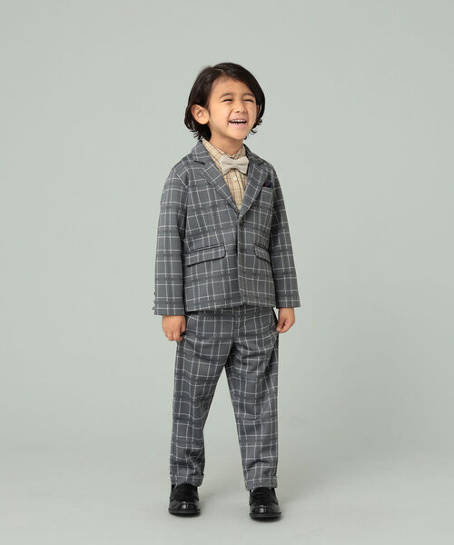 B:MING by BEAMS（ビーミングバイビームス）の「B:MING by BEAMS / CEREMONY ポンチ ロングパンツ（100~130cm）（スーツパンツ・キッズ・ネイビー/グレー系その他/ネイビー系・130/100/110/120）」の15枚目の写真