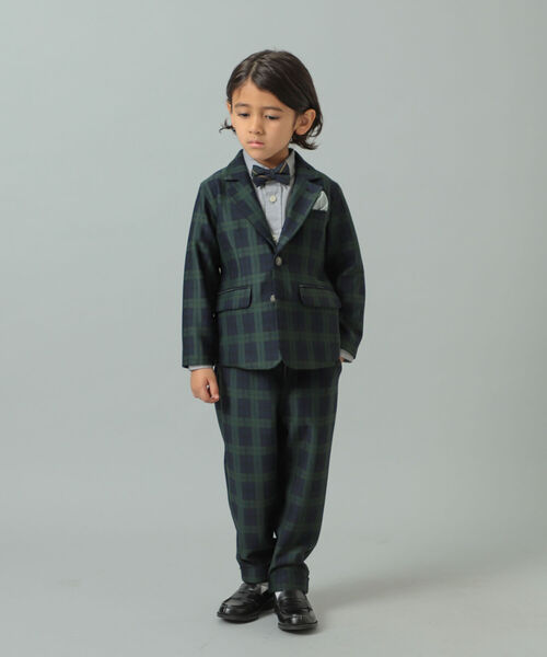 B:MING by BEAMS（ビーミングバイビームス）の「B:MING by BEAMS / CEREMONY ポンチ ロングパンツ（100~130cm）（スーツパンツ・キッズ・ネイビー/グレー系その他/ネイビー系・130/100/110/120）」の10枚目の写真