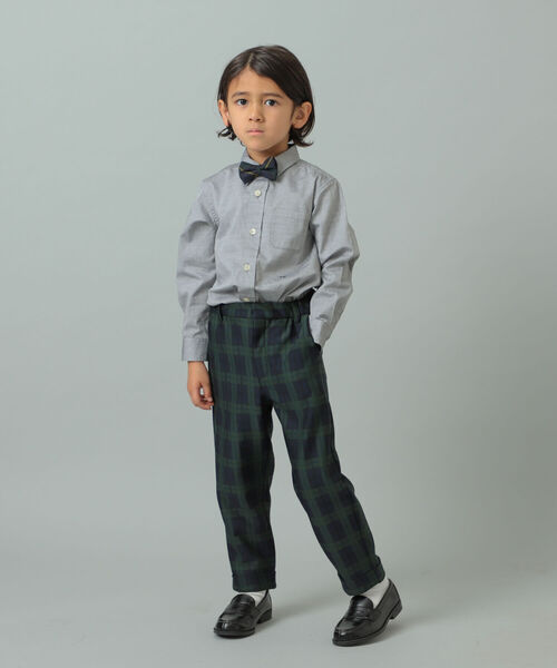 B:MING by BEAMS（ビーミングバイビームス）の「B:MING by BEAMS / CEREMONY ポンチ ロングパンツ（100~130cm）（スーツパンツ・キッズ・ネイビー/グレー系その他/ネイビー系・130/100/110/120）」の13枚目の写真