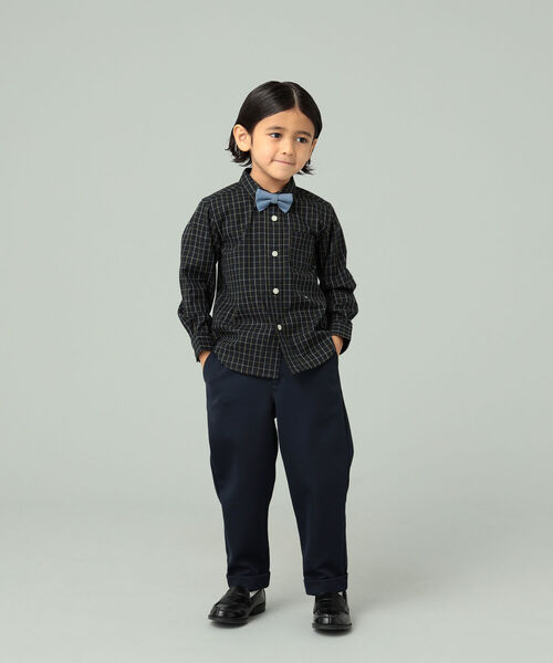 B:MING by BEAMS（ビーミングバイビームス）の「B:MING by BEAMS / CEREMONY ポンチ ロングパンツ（100~130cm）（スーツパンツ・キッズ・ネイビー/グレー系その他/ネイビー系・130/100/110/120）」の19枚目の写真