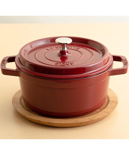 212 KITCHEN STORE(トゥワントゥキッチンストア)の「栗の丸いなべ敷き L <にちにち道具>(ランチョンマット/テーブルウェア・レディース・その他・00)」の5枚目の写真