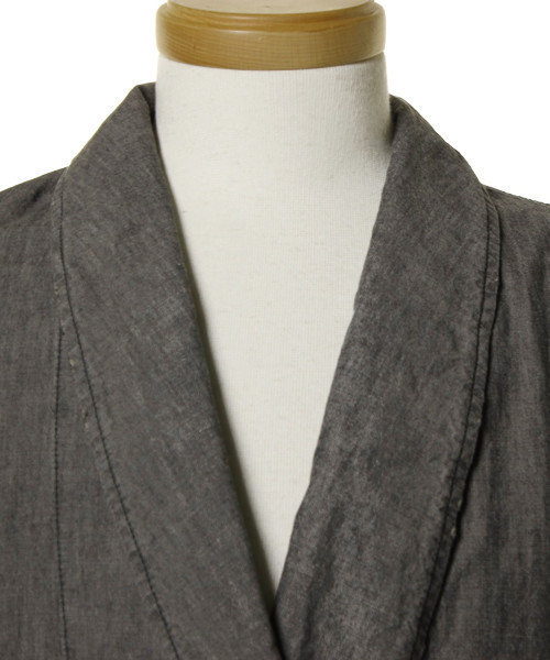 UNUSED（アンユーズド）の「シャンブレーガウン（その他アウター・メンズ・グレー・2）」の4枚目の写真