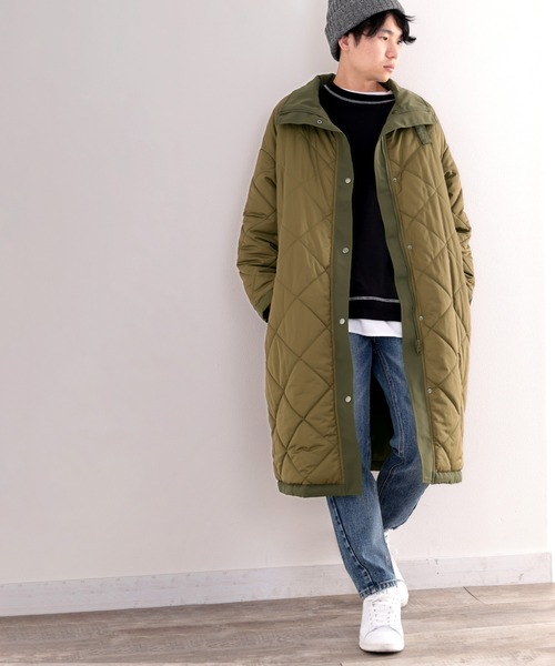 classicalelf（クラシカルエルフ）の「暖か万能！2wayリバーシブルモッズコート（モッズコート・メンズ・ブラック/アイボリー/カーキ・LARGE/MEDIUM/X-LARGE）」の7枚目の写真