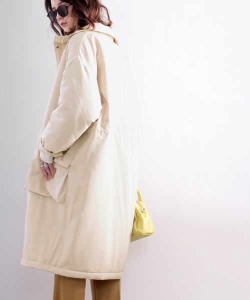 classicalelf（クラシカルエルフ）の「暖か万能！2wayリバーシブルモッズコート（モッズコート・メンズ・ブラック/アイボリー/カーキ・LARGE/MEDIUM/X-LARGE）」の18枚目の写真