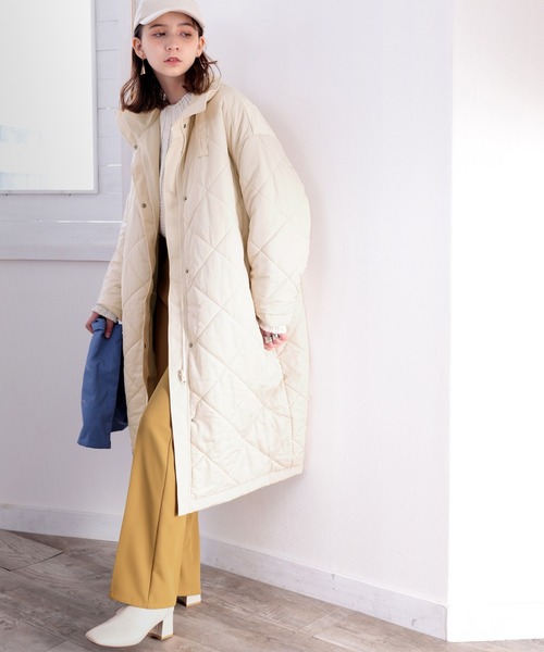 classicalelf（クラシカルエルフ）の「暖か万能！2wayリバーシブルモッズコート（モッズコート・メンズ・ブラック/アイボリー/カーキ・LARGE/MEDIUM/X-LARGE）」の5枚目の写真