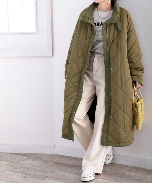 classicalelf（クラシカルエルフ）の「暖か万能！2wayリバーシブルモッズコート（モッズコート・メンズ・ブラック/アイボリー/カーキ・LARGE/MEDIUM/X-LARGE）」の8枚目の写真