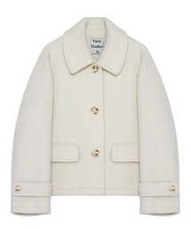 Fano Studios ウールショートコート　ホワイト Fano Studios（ファノ ストゥディオズ）の「ウールショートコート