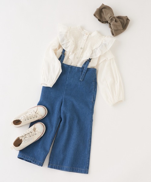 CIAOPANIC TYPY（チャオパニックティピー）の「【KIDS】indiaレースブラウス（シャツ/ブラウス・キッズ・ブラック/ホワイト・SMALL/MEDIUM/LARGE/X-LARGE/XX-LARGE）」の3枚目の写真