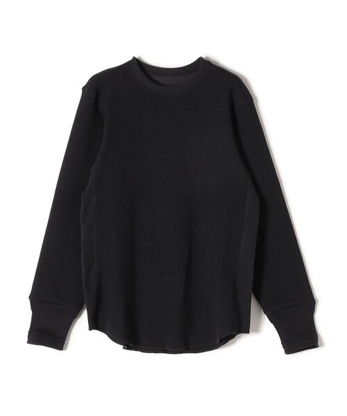 SHIPS Days(シップスデイズ)の「SHIPS Days:ジャージーリブクルーネックプルオーバー(Tシャツ/カットソー・レディース・オフホワイト/ブラック/イエロー系その他・ONE SIZE)」の3枚目の写真